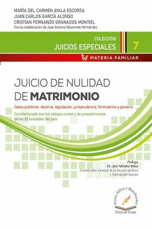 JUICIO DE NULIDAD DE MATRIMONIO