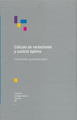 CALCULO DE VARIACIONES Y CONTROL OPTIMO