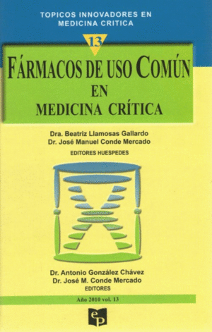 TIMC-13 FARMACOS DE USO COMUN EN MEDICINA CRITICA