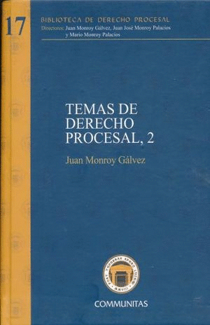 TEMAS DE DERECHO PROCESAL / VOL. 2