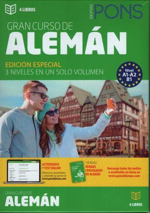 GRAN CURSO DE ALEMÁN / 4 TOMOS