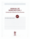 MANUAL DE DERECHO CIVIL I INTRODUCCIÓN AL DERECHO CIVIL Y PERSONAS