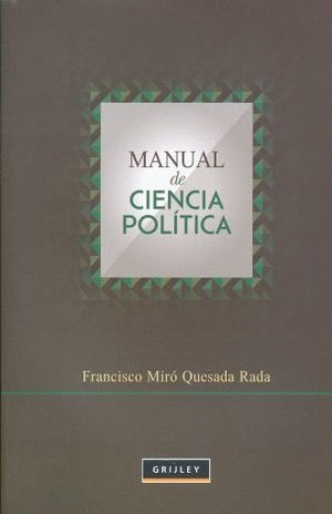 MANUAL DE CIENCIA POLÍTICA
